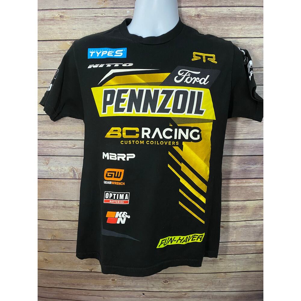 PENNZOIL BC RACING Team T-Shirt — Men’s Size Medium
